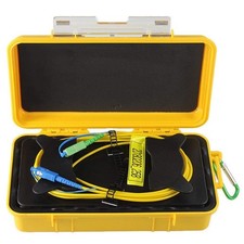Fiber Optic OTDR Launch Cable Box Single Mode 9/125  Low Loss SC/UPC-SC/APC -383