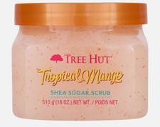 Tree Hut Shea Sugar Scrub Tropical Mango, 18oz, Ultra Hydrating and Exfoliating