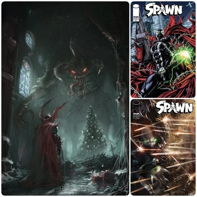 IMAGE COMICS SPAWN #371 **COVER SELECT** PRESALE 12/24/25 Great INGRASSIA Christmas Cover