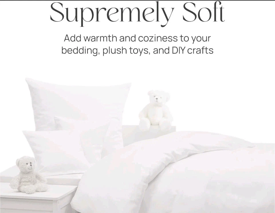 10 Pounds East Coast Bedding Goose Down Feather Stuffing & Fill, Pillow Filling - Image 4 of 4