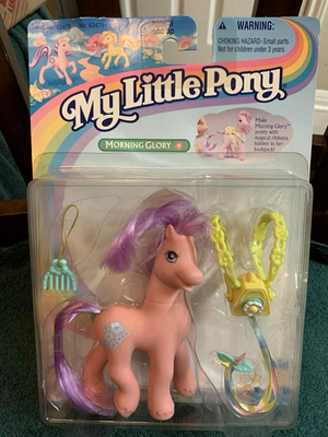 Figurine My Little Pony G2 1997 - HASBRO - MORNING GLORY - Sous Blister Neuf