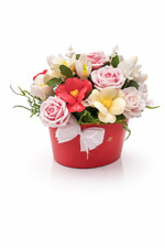 fiori di sapone profumato artigianale fatto in casa ideale per un regalo indimen