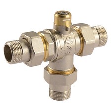 COMPARATO - Corpo valvola di zona Sintesi 1'' a 3 vie con bocchettoni