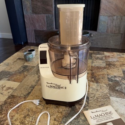 Moulinex La Machine II Food Processor Working Tested