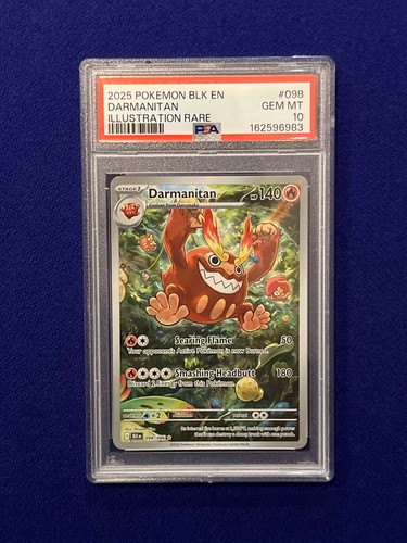 Darmanitan graded PSA 10 for sale on eBay