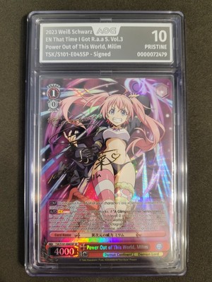 Weiß Schwarz, Power Out Of This World, Milim, AOG 10, TSK/S101-E045SP Signed, EN