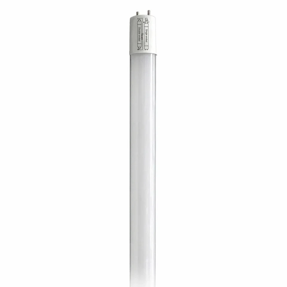 SATCO 9W T8 LED - 2Ft - 5000K - Medium Bi Pin base - 25PK - Image 2 of 4