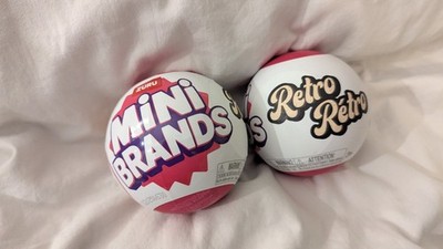 Mini Marken Retro Kapsel X2 Sammlerstück Blind Pack von Zuru Neu & Versiegelt 