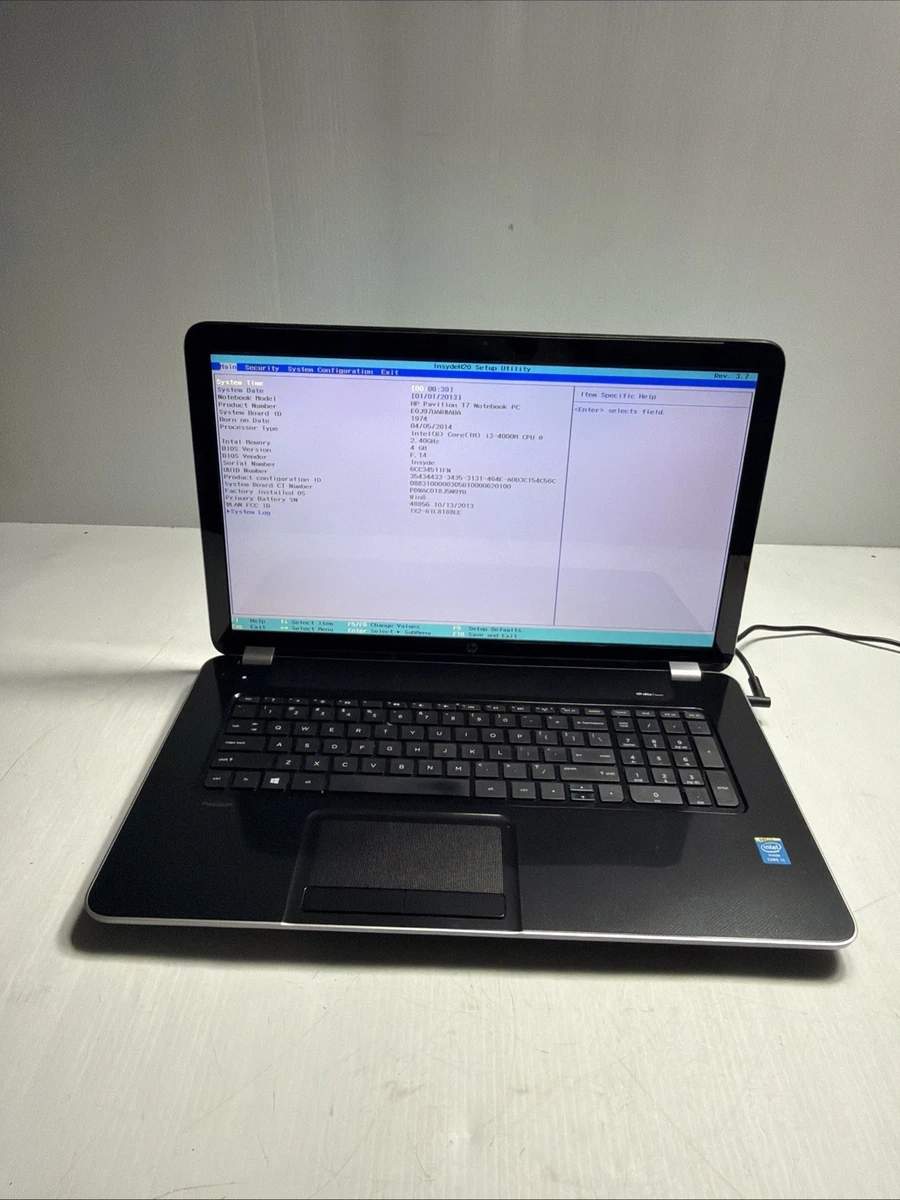 Hp Pavilion 17 Notebook for sale - eBay
