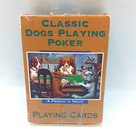 Vintage Classic Dogs Playing Poker Playing Cards #6810 Full Deck New In Taped Bx — photo 2