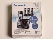 Panasonic KX-TGD564M Single Line DECT 6.0 Cordless Phone 4 Handsets