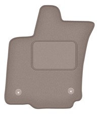 Fahrermatte Fußmatten Automatten Velours Beige für VW Phaeton 2002-2016