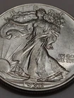 1936 Walking Liberty Half Dollar. Ungraded