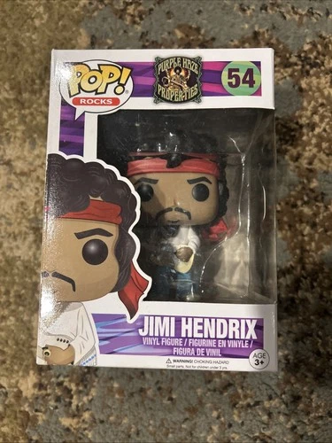 Funko Pop Rocks! Jimi Hendrix #54 Figure