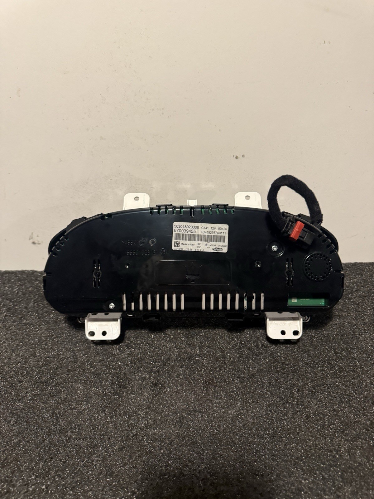 2014-2019 MASERATI GHIBLI S Q4 SPEEDOMETER INSTRUMENT CLUSTER OEM 64K