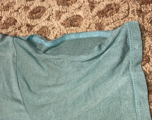 Yours grünes geblümtes T-Shirt Damen Größe 20 Kurzarm. Guter Zustand - Bild 5 von 6