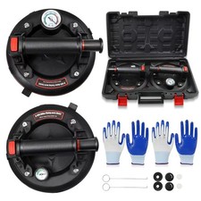 8" Heavy Duty Suction Cups for Glass - 2 Pack with 600 lbs Load Capacity, Hea...