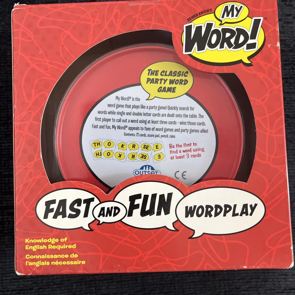 My Word Party Card Game Fast Fun learning Play Award Winning spelling reading - Image 3 of 4