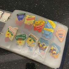 Cheese Label Collection Vintage Swiss French Danish lids tops