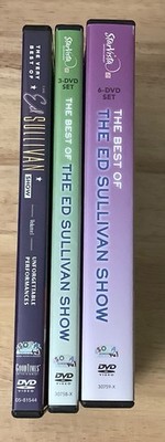 Ed Sullivan: The Best of the Ed Sullivan Show DVD Lot Of 3