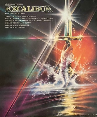 Music from the Film Excalibur (1981)Island Records LP