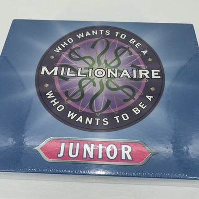 New Who Wants To Be A Millionaire? Junior Board Game Pressman Sealed 