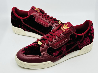 Adidas Originals Contintental 80 Men s Shoes EH0173 Burgundy Red Velvet Size 9