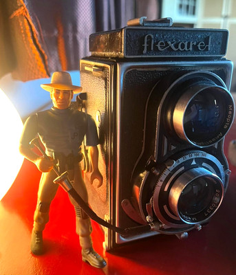 Vintage Meopta Flexaret III TLR Kamera Mirar 80mm 1:3,5 RETRO 50s +KEIN PORTO+