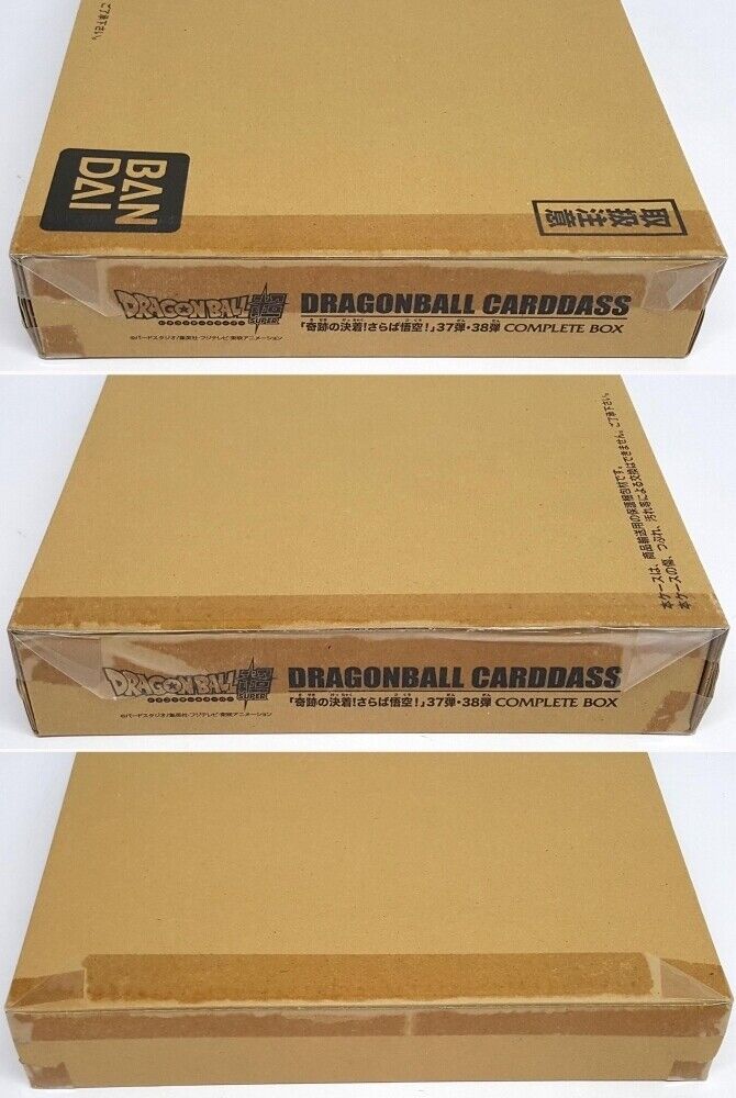 DRAGON BALL Carddass Part 37 38 COMPLETE BOX Set 84 cards DRAGON BALL Carddass Part 37 38 COMPLETE BOX Set 84 cards