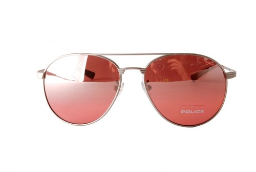 Gafas de sol Police Rival 2 S8953 581X plata mate rojo mate rosa - Imagen 2 de 4