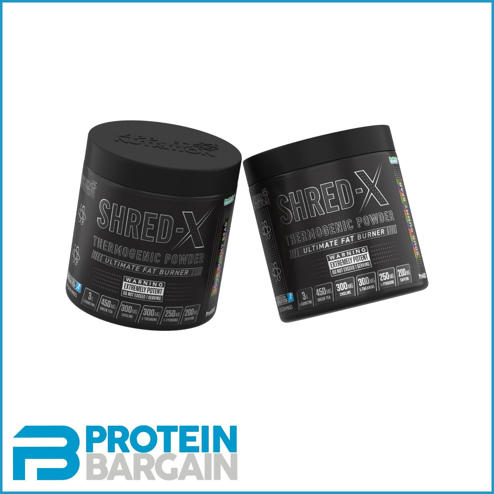 Applied Nutrition Shred X Fat Burner Powder L Carnitine + Green Tea 30