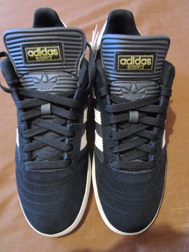 NEW MENS ADIDAS ORG Busenitz Pro TRAINERS UK 6.5 -7 25.5cm BLACK WHITE CQ1156