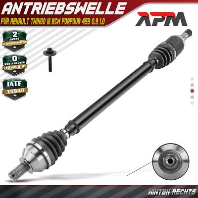 Antriebswelle Hinten Rechts MT 802mm für Renault Twingo III BCM Forfour 453 0.9