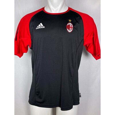 VTG AC Milan Adidas 2002-03 Football Soccer Training Jersey