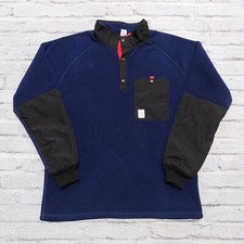 Topo Designs Mountain Fleece Pullover Sweater Made in USA Mens Size XL