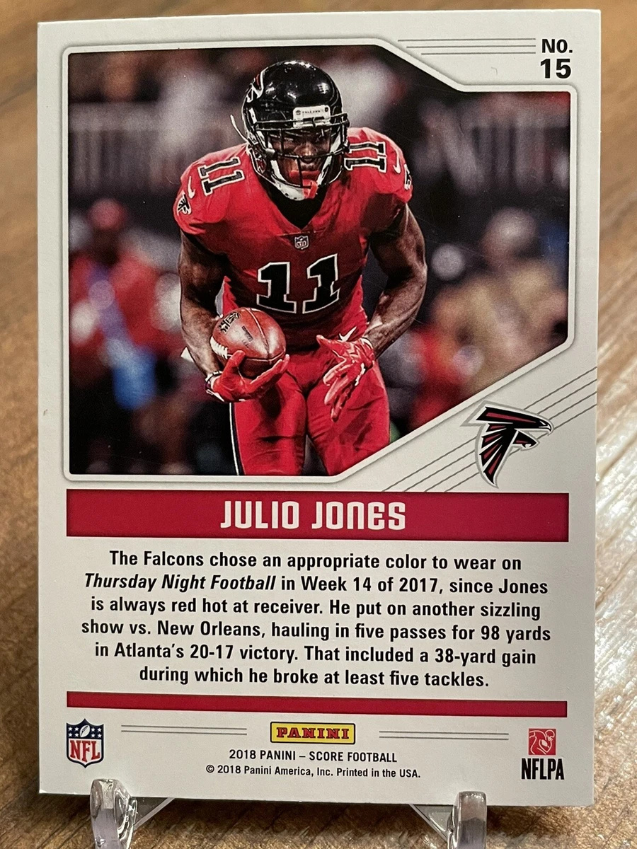 2018 Score Color Rush Julio Jones Atlanta Falcons #15