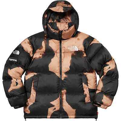 Supreme The North Face Bleached Denim Print Nuptse Jacket Supreme The North Face Bleached Denim Print Nuptse Jacket
