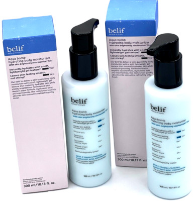 belif Aqua Bomb Hydrating Body Moisturizer With Niacinamide 10.13 oz #2 CREAMS