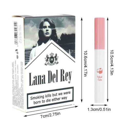 Lana Del Rey Matte Cigarette Lipstick 10 Colors Lip Pack Set Liquid Tube Lip - Picture 8 of 17