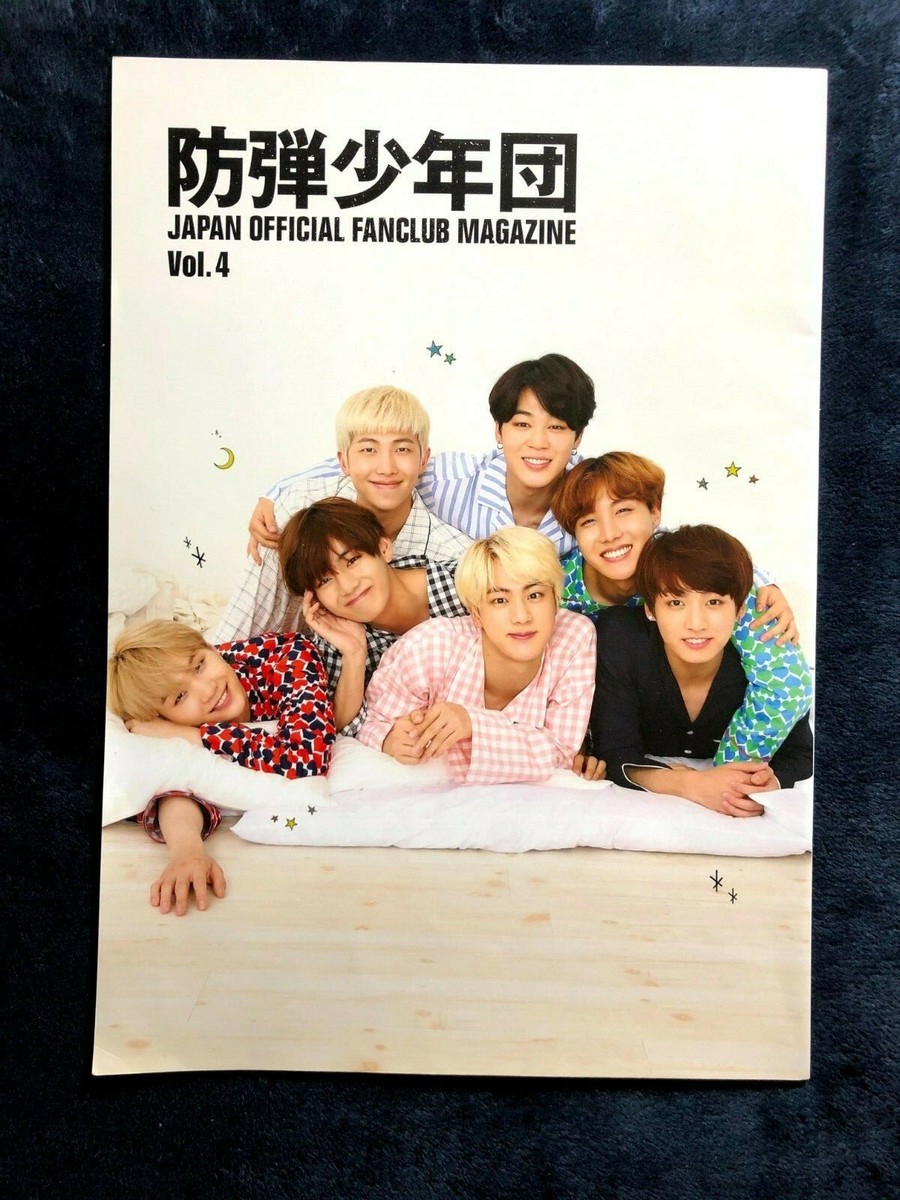 BTS JAPAN OFFICIAL FAN CLUB Magazine Vol. 4 | eBay