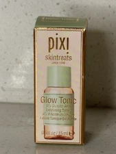 Pixi Skintreats Glow Tonic Exfoliating Toner 0.5oz 15ml TRAVEL Mini Size 
