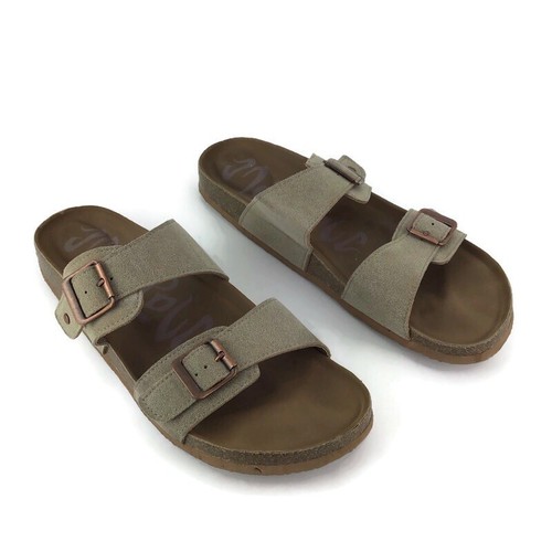 target buckle sandals