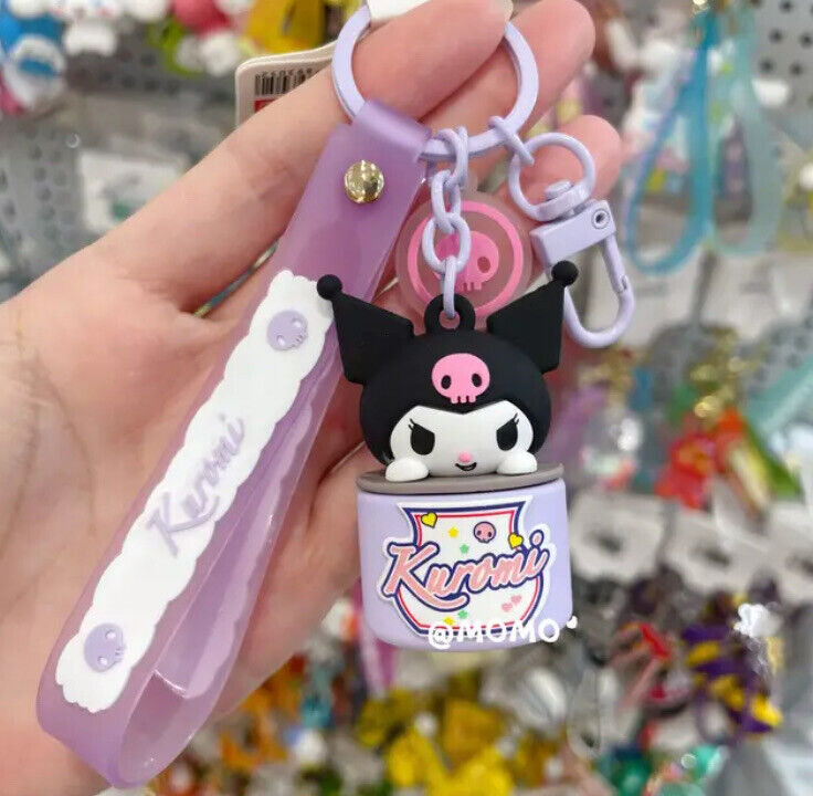 Kuromi (Hello Kitty and Friends) Sanrio Purple Charm Keychain – Collector's  Outpost