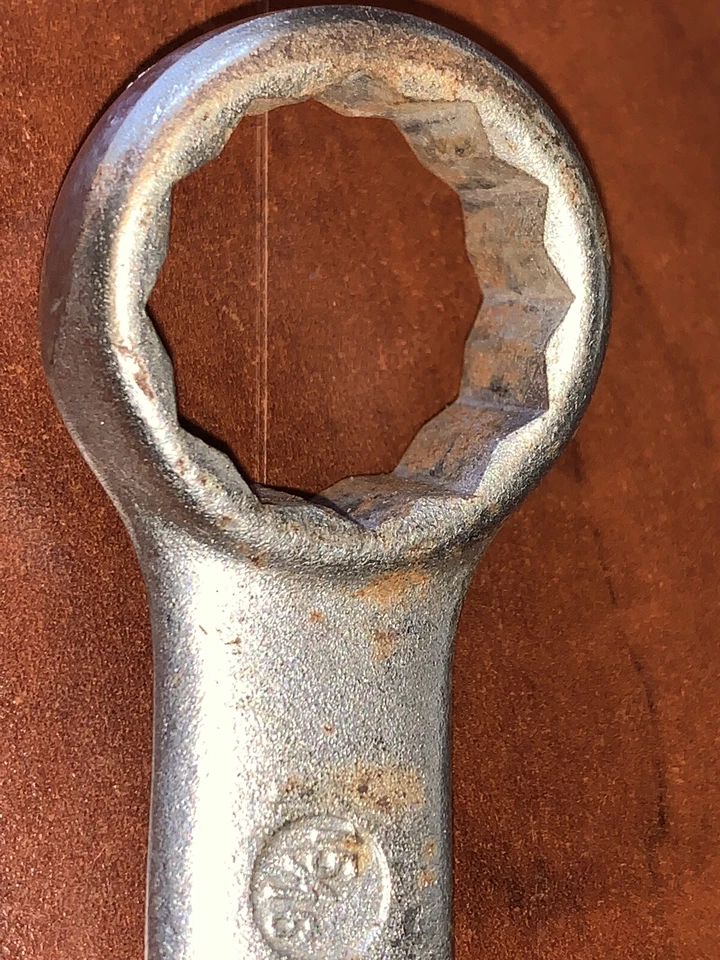 Vintage Black&Decker Chrom-Vandium 15/16" 12 point combination wrench w Germany - Image 3 of 4