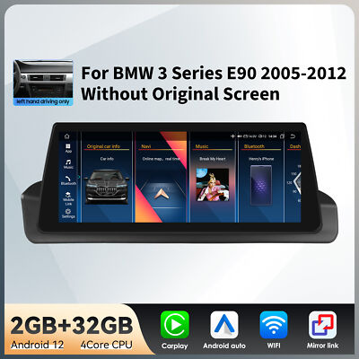 10.25'' Android Car Stereo GPS Radio Carplay for BMW 3 Series E90 320i 325i 05-12