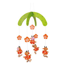 Small Foot Mobile Cows Wooden Mobile Legler 2498