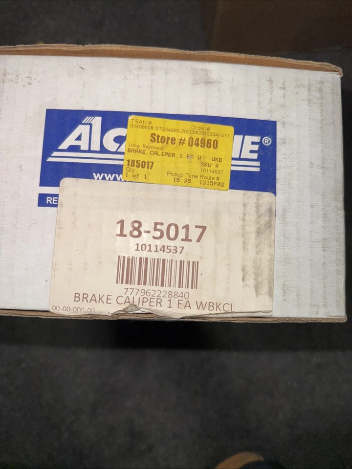 Суппорт дискового тормоза полный привод Cardone 18-5017 восстановленный для Dodge Challenger-Charger 09-21 - Изображение 2 из 4