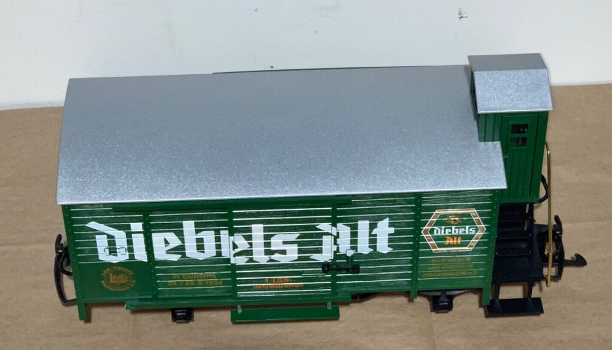 LGB 43260 DIEBELS BEER CAR, LIMITED PRODUCTION - G SCALE | eBay