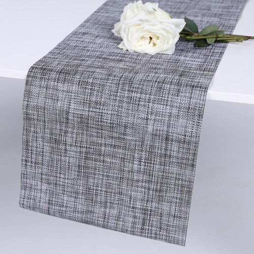 Solid Color Table Cover PVC Tablecloth Table Runner Table Decoration - Picture 9 of 19