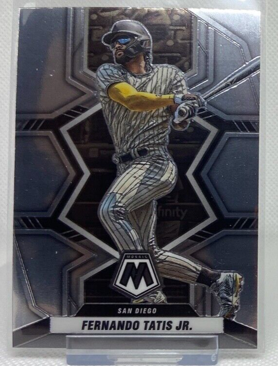 稀少TATIS JR. 2022 Mosaic Baseball Base #126 Fernando Tatis Jr. San Diego Padres